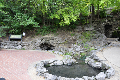 open hot spring
