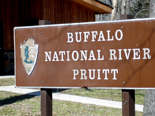 sign: Buffalo River