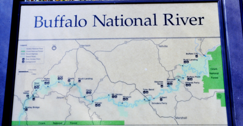 sign: Buffalo National River