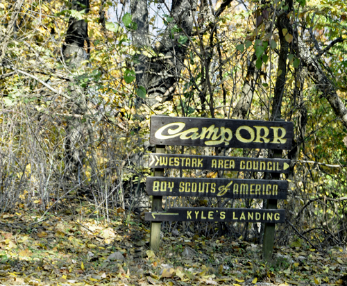 sign: Camp Orr