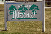 Welcome to Altoona sign