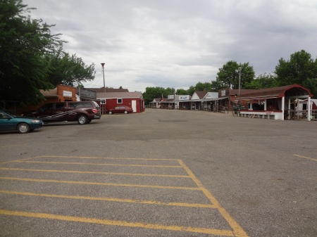 some of the shops at Frontier Village