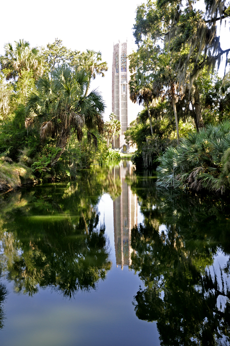 The Reflection Pool in Bok Tower Gardens