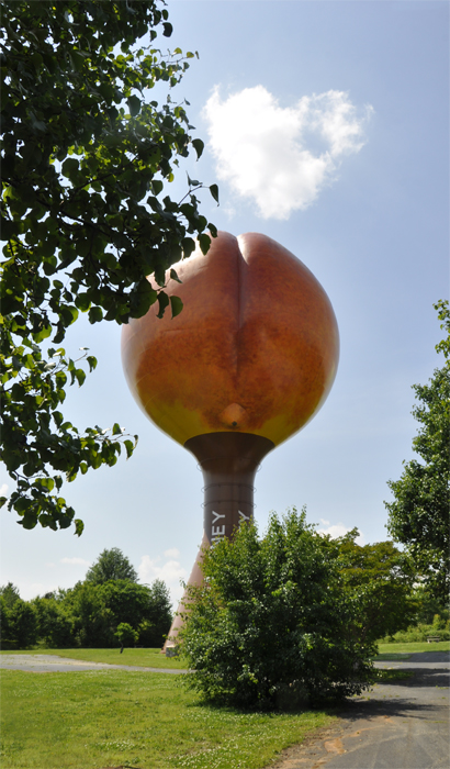 The Peachoid - The Big Peach in Gaffney, S.C.