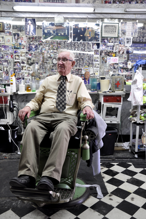 Russel Hiatt, the real life Floyd of Floyd's Barber Shop