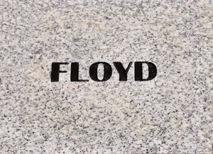 Floyd of Floyd's barber shop stone