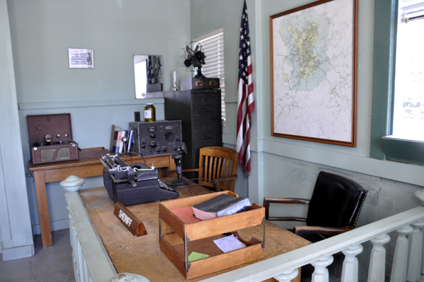 The Mayor's office at the Mayberry Courthouse