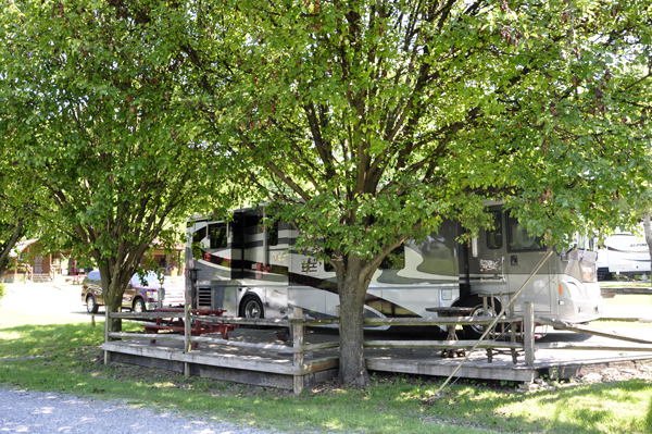 The motorhome of The Two RV Gypsies
