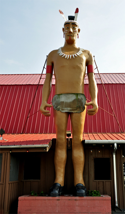 Giant Indian statue