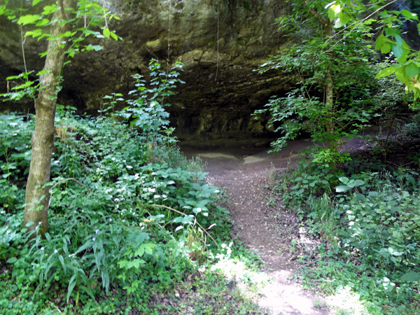 The very easy trail to Rock Cave