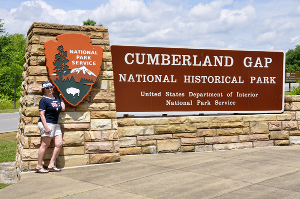 Karen Duquette at Cumberland Gap National Historical Park