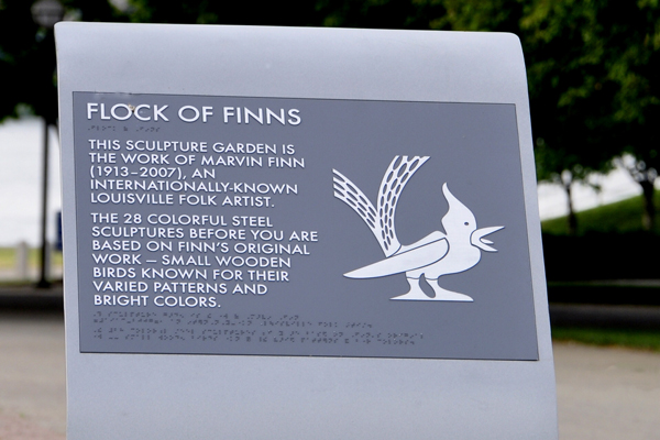 Flock of Finns Sculpture Garden