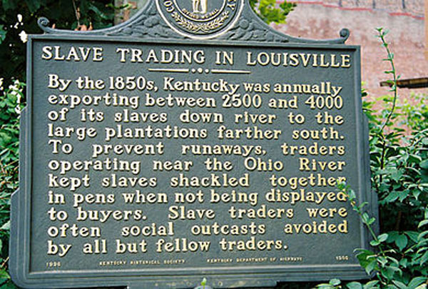 slave Trading historical marker