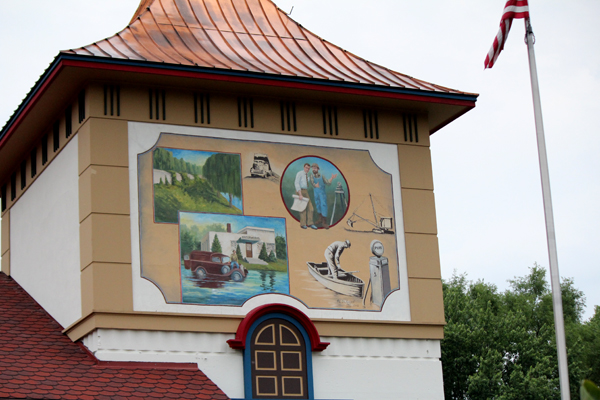 murals at The Visitor Center in Frankenmuth