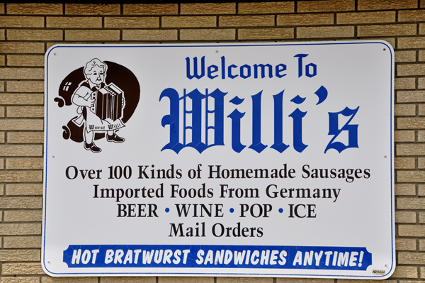 Willi's sausage shop