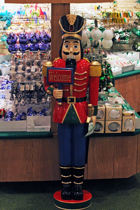soldier at Bronners
