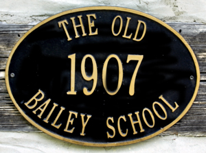 sign on The Old Bailey School