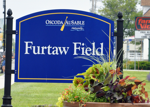 sign: Furtaw Field in Oscoda