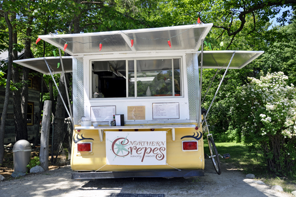 Northern Crepes stand in Good Hart