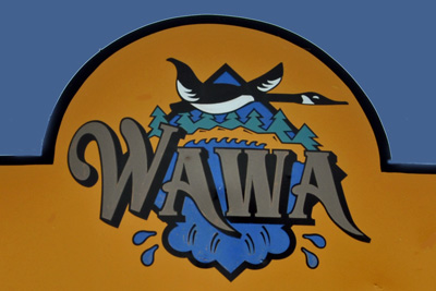 Wawa sign