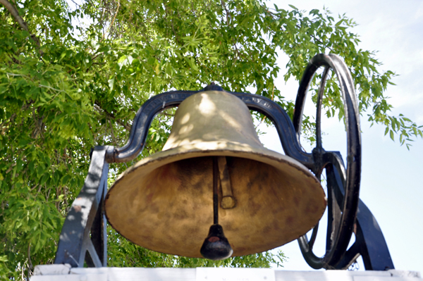 bell outside Bengough Museum