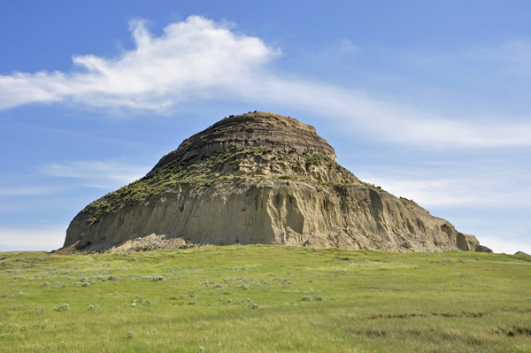 a differnet rock formation across from Castle Butte