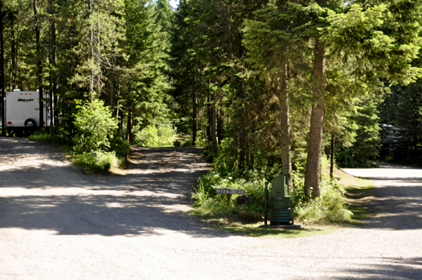 the RV site of the two RV Gypsies at Mountain Meadow RV Park