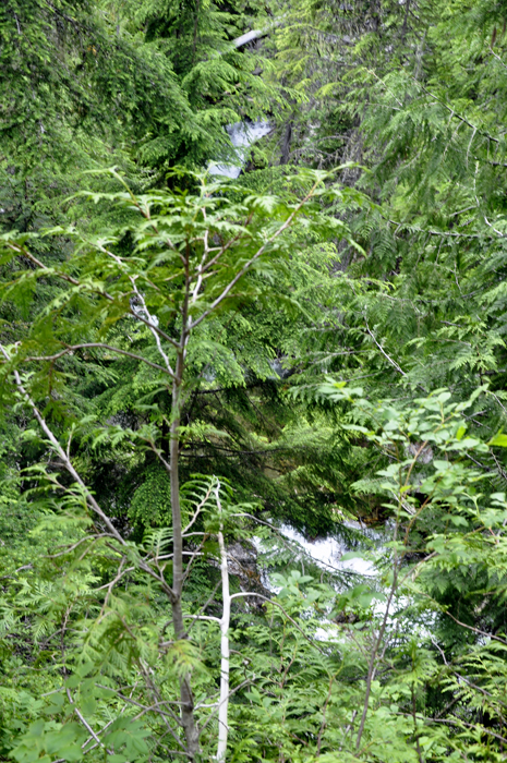the Upper Granite Creek Falls
