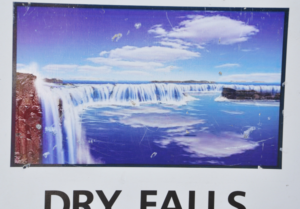 he way Dry Falls looked during the Ice Age