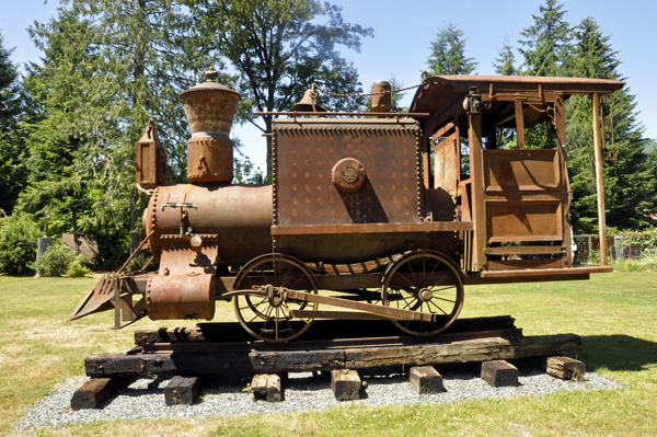 side view of the train