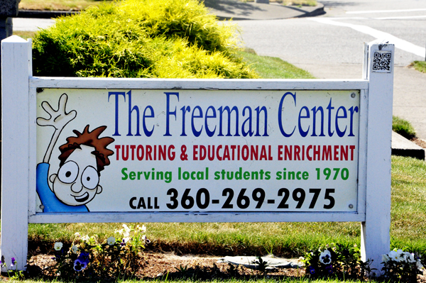 sign: The Freeman Center
