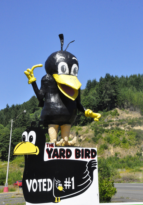 The mascot of Yard Birds