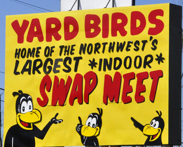 Yard Birds sign