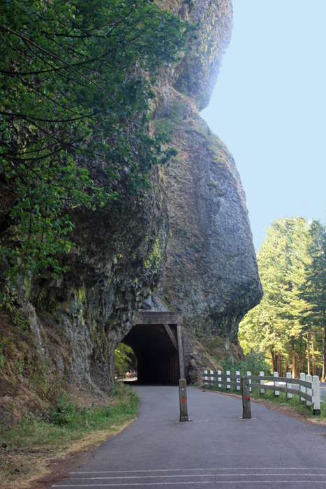 Oneonta pedestrian tunnel at Oneonta Gorge