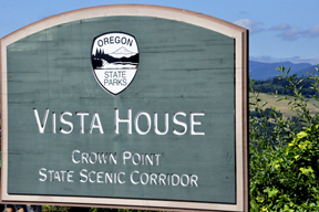 Vista House sign