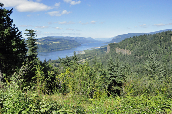 Columbia River as seen from Chanticleer Point