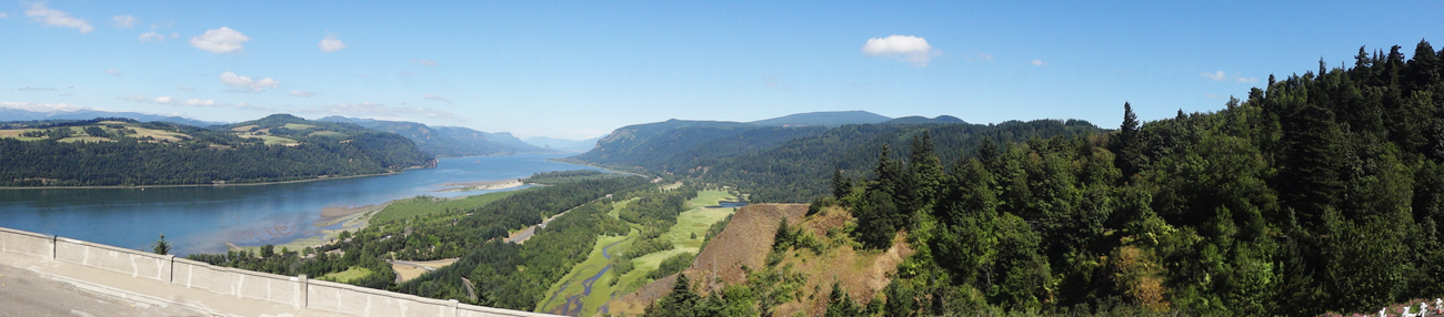 panorama from Vista House