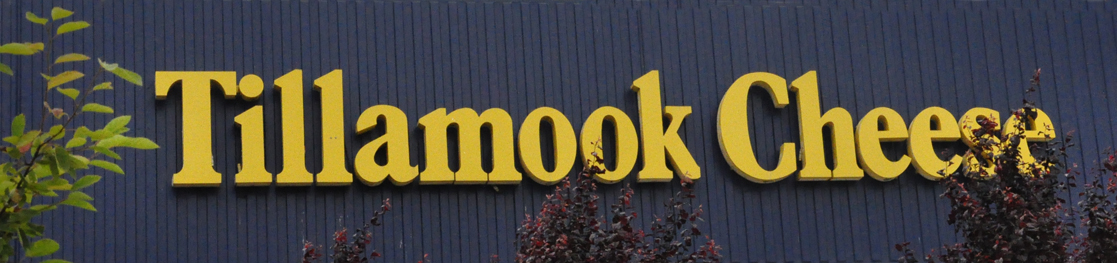 Tillamook Cheese sign