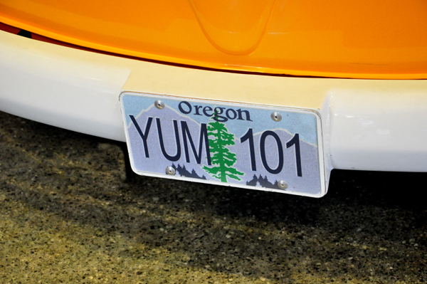 Oregon Yum 101 license plate
