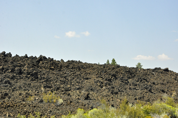 mounds of lava flow 
