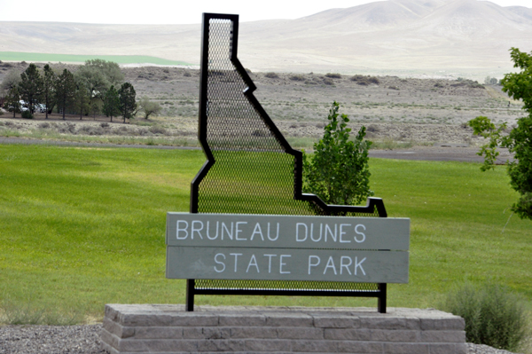 Bruneau Dunes State Park Sign