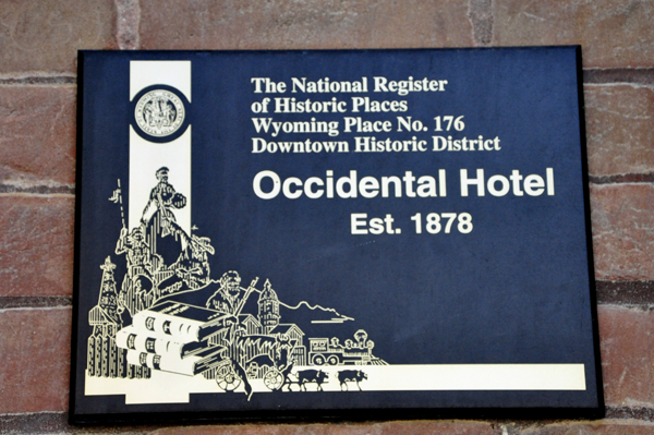 sign- Occidental Hotel