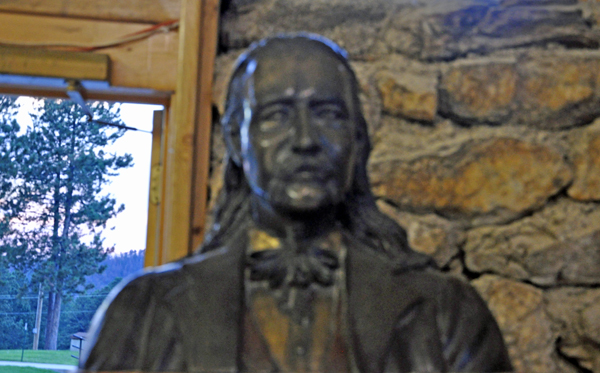 Crazy Horse bronze bust