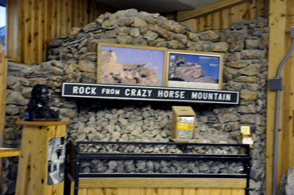free rocks from Crazy Horse Mountain