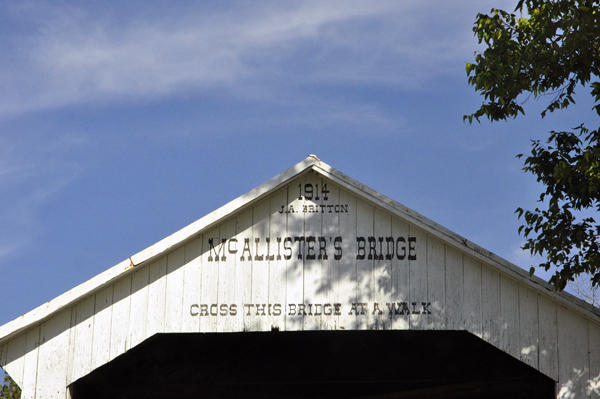 McAllister's Covered Bridge