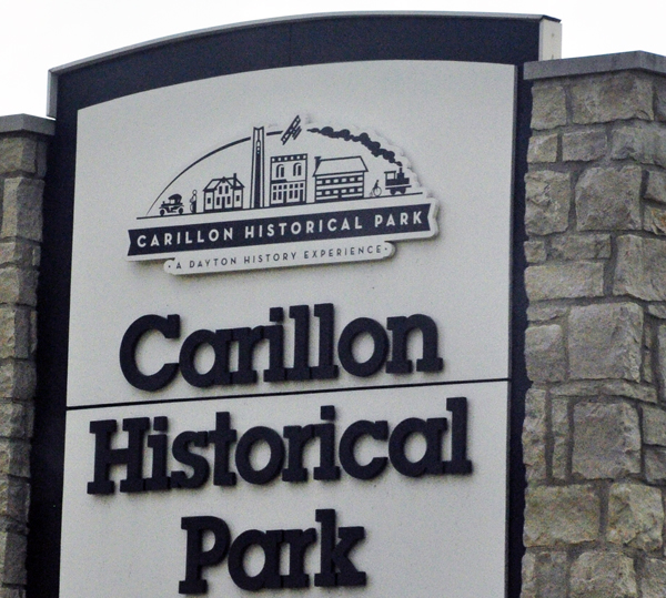 Carillon Historical Park sign