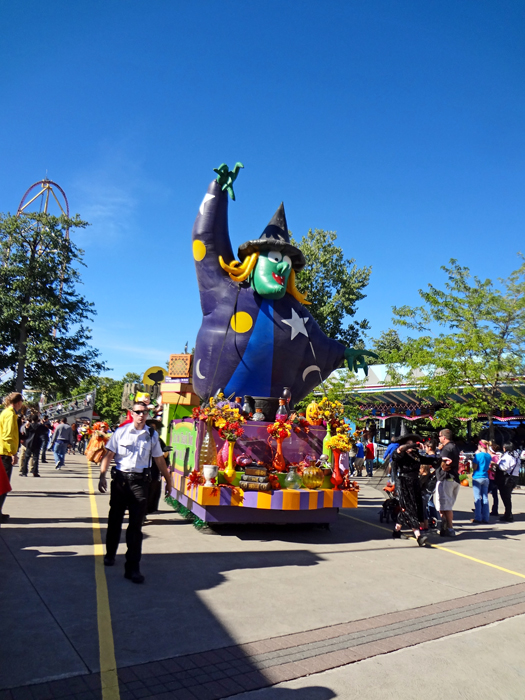 The HalloWeekend Parade at Cedar Point Amusement Park