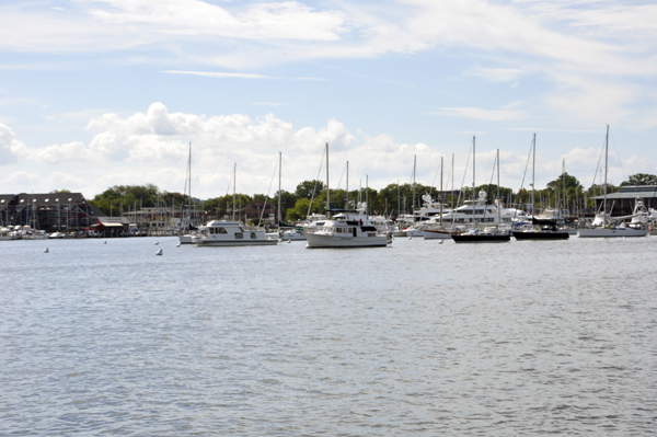 boats in Chesapeake Bay