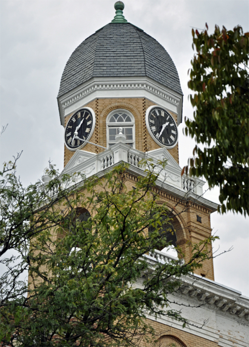clock tower downtwon Westminster MD