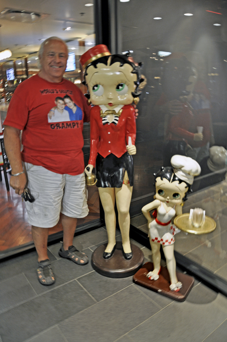Lee Duquette and Betty Boop